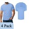 Adult's Craft & DIY T-Shirt Value Pack, Gildan Heavy Cotton Carolina Blue T-Shirt